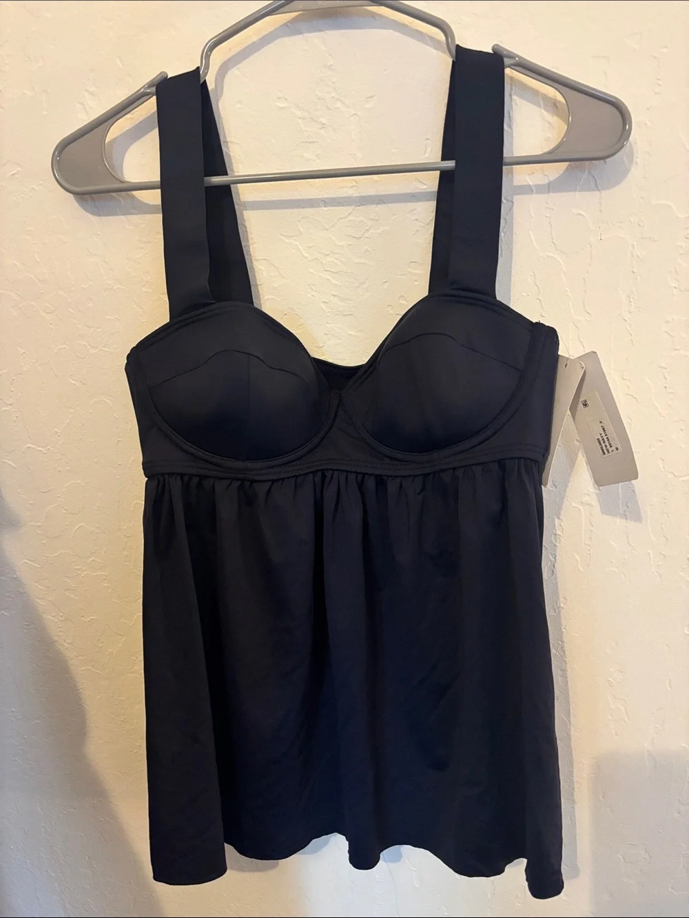 Michael Kors Tankini Top with Wide Straps